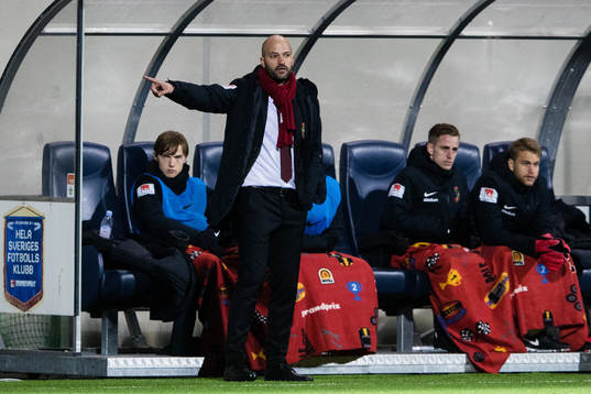 Brommapojkarnas tränare Luis Pimenta