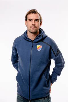 Djurgårdens tränare Joel Riddez