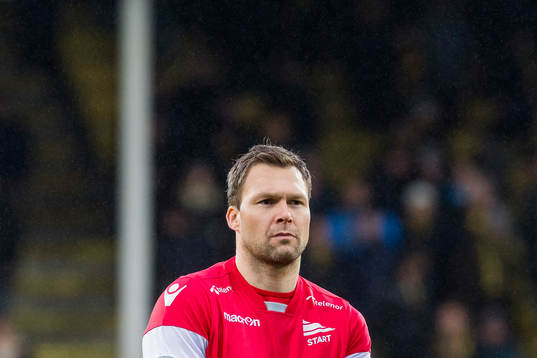 Goalkeeper Håkon Eikemo Opdal of Start
