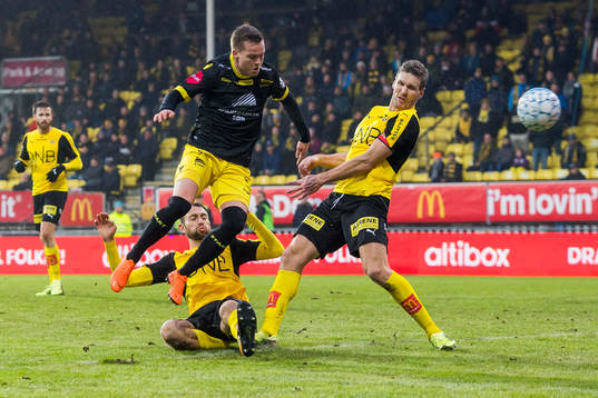 Aron Sigurdarson of Start, Stefan Antonijevic and Frode