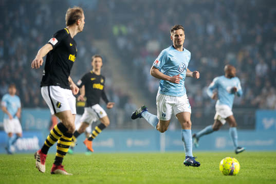 s Per Karlsson och Malmö FFs Markus Rosenberg