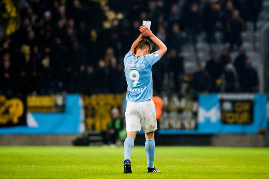 Malmö FFs Markus Rosenberg tackar för sig