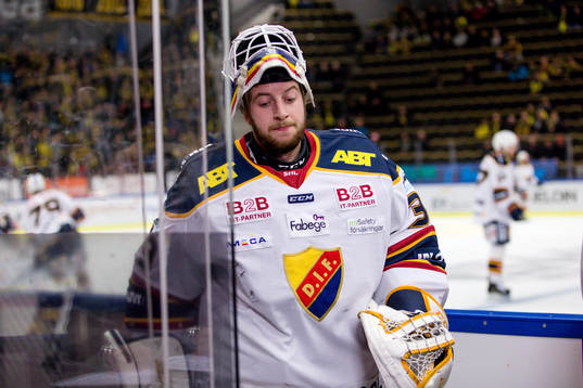 Djurgårdens målvakt Adam Reideborn