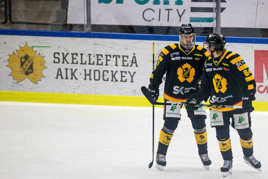 Skellefteås Emil Djuse och Jonathan Pudas
