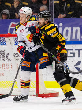 Djurgårdens Alexander Falk och Skellefteås Jimmie