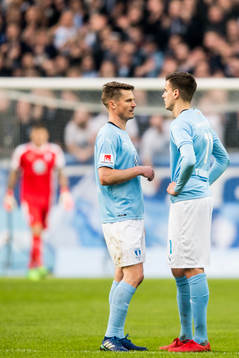 Malmö FFs Markus Rosenberg och Alexander Jeremejeff