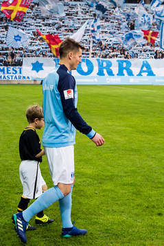 Malmö FFs Markus Rosenberg gör entré