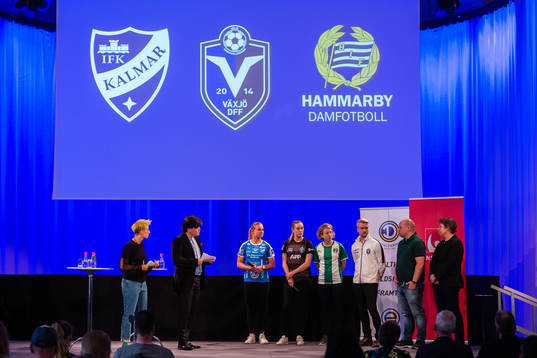 Elin Bergqvist, IFK Kalmar, Jennie Nordin, Växjö DFF,