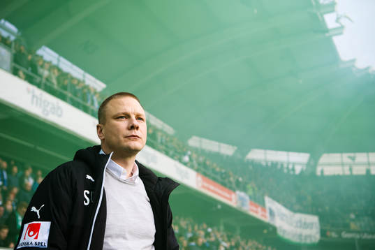 Hammarbys tränare Stefan Billborn