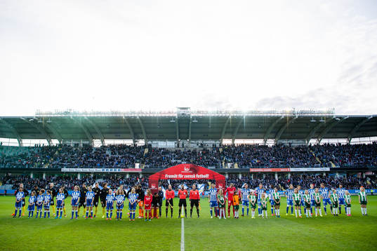 Hammarbys och IFK Göteborgs spelare