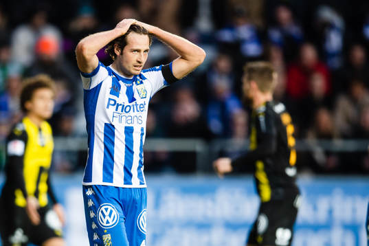 IFK Göteborgs Mikkel Diskerud deppar