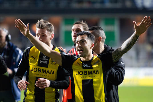 Hammarbys Jiloan Hamad jublar