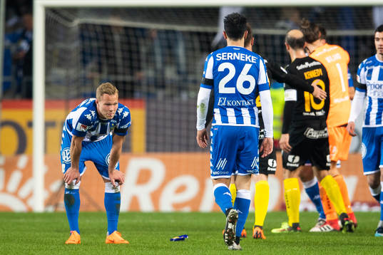 IFK Göteborgs Gustav Engvall deppar