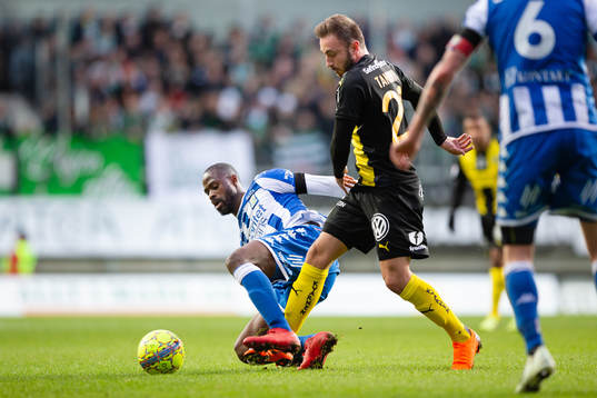 IFK Göteborgs Vajebah Kaliefah Sakor och Hammarbys Muamer