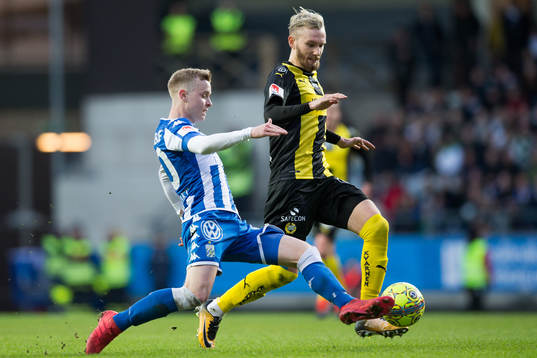 IFK Göteborgs Victor Wernersson och Hammarbys Simon
