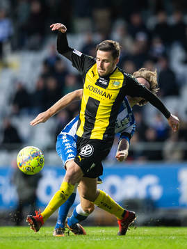 IFK Göteborgs Mikkel Diskerud och Hammarbys Jeppe Andersen