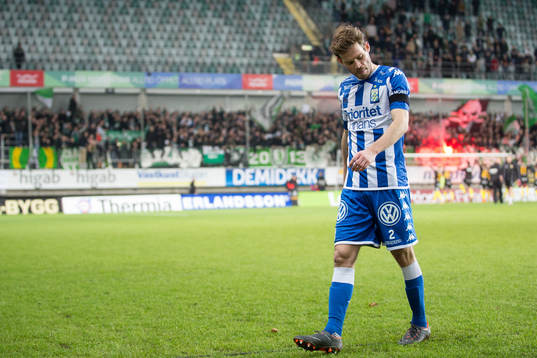 IFK Göteborgs Emil Salomonsson deppar