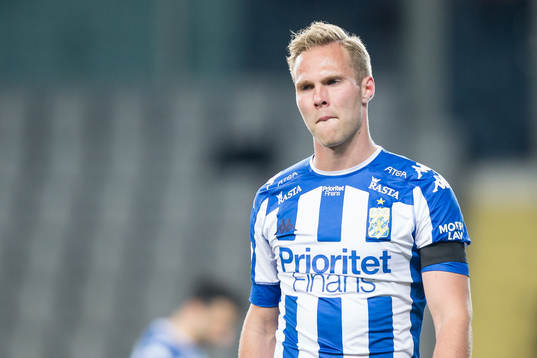 IFK Göteborgs Gustav Engvall deppar