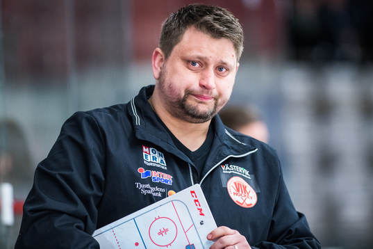 Västerviks tränare Mattias Karlin