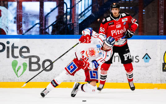 Västerviks Dan Pettersson och Piteås August Tornberg