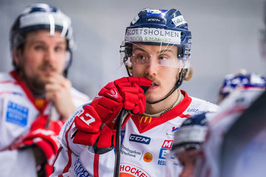 Västerviks André Astley Rydberg deppar