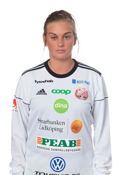 Lidköpings målvakt Amanda Nordberg