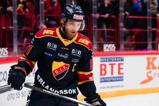 Djurgårdens Calle Ridderwall deppar