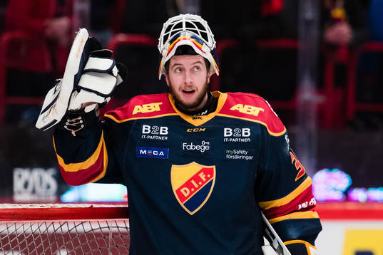 Djurgårdens målvakt Adam Reideborn