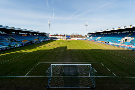 General view of Komplett arena