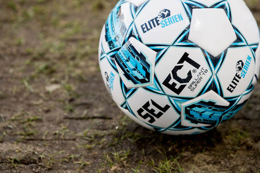 A Select football at half time