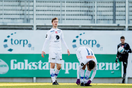 Daniel Kvande and Eirik Valla Dønnem of Ranheim  look