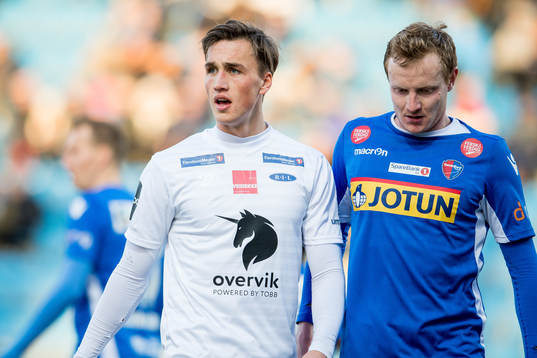 Andreas Helmersen of Ranheim and Christer Reppesgård