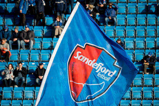 A Sandefjord flag
