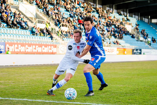 Kristoffer Løkberg of Ranheim and Enric Valles of