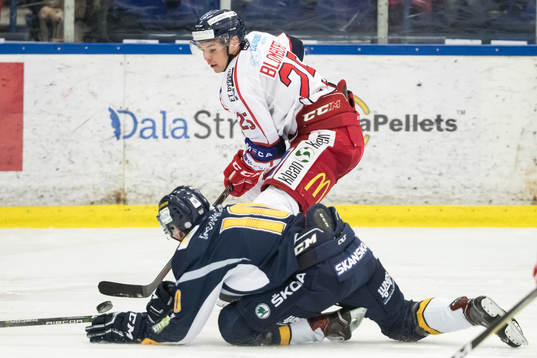 Västerviks Patrik Blomberg och Borlänges Sebastian