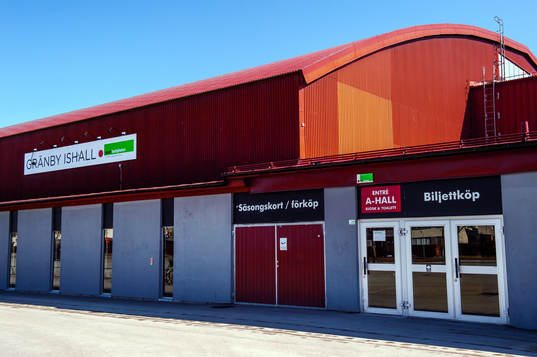 Exteriör på Gränby Ishall
