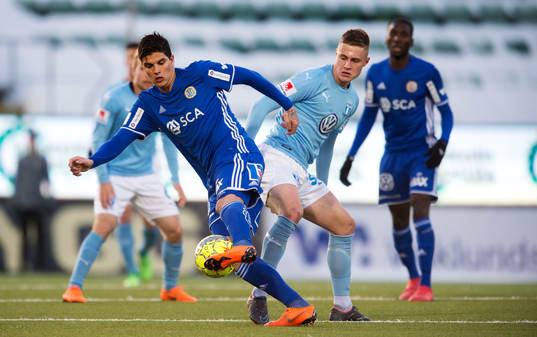Sundsvalls David Batanero Malmö FFs Mattias Svanberg