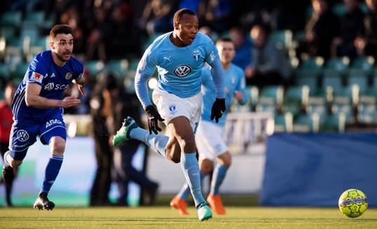 Malmö FFs Carlos Strandberg