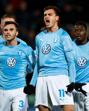 Malmö FFs Egzon Binaku, Alexander Jeremejeff och Isak