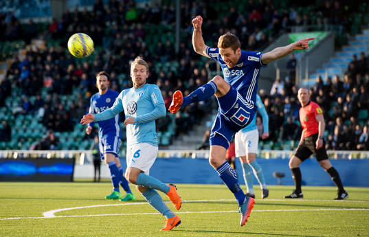 Malmö FFs Oscar Lewicki och Sundsvalls David Myrestam