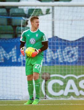 Malmö FFs målvakt Johan Dahlin