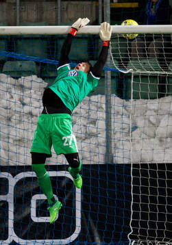 Malmö FFs målvakt Johan Dahlin