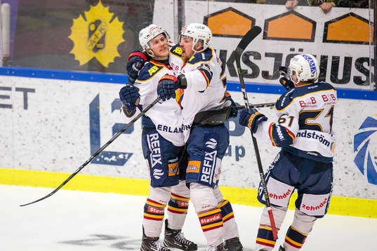 Djurgårdens Patrik Lundh , Daniel Brodin och Markus Ljungh