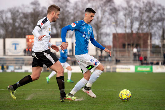 Örebros Johan Mårtensson och Trelleborgs Denis