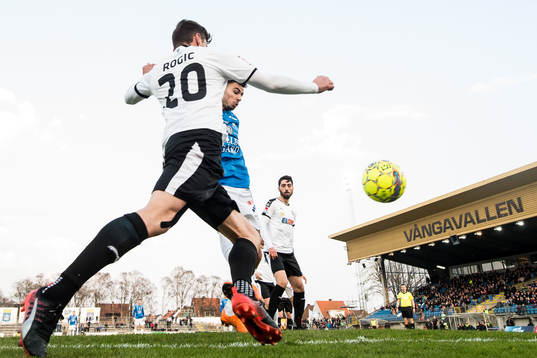 Trelleborgs Deniz Hummet gör 1-0