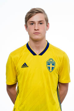 Melvin Bälter i P16-landslaget