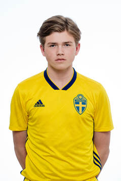 Niclas Bergmark i P16-landslaget