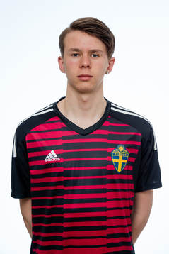 Hugo Claesson, målvakt i P16-landslaget