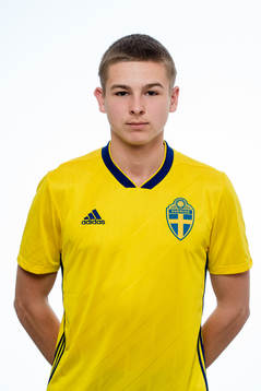 Casper Hägg  i P16-landslaget