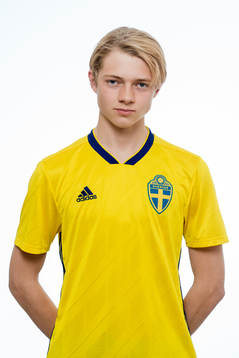 Elvis Lindkvist i P16-landslaget
